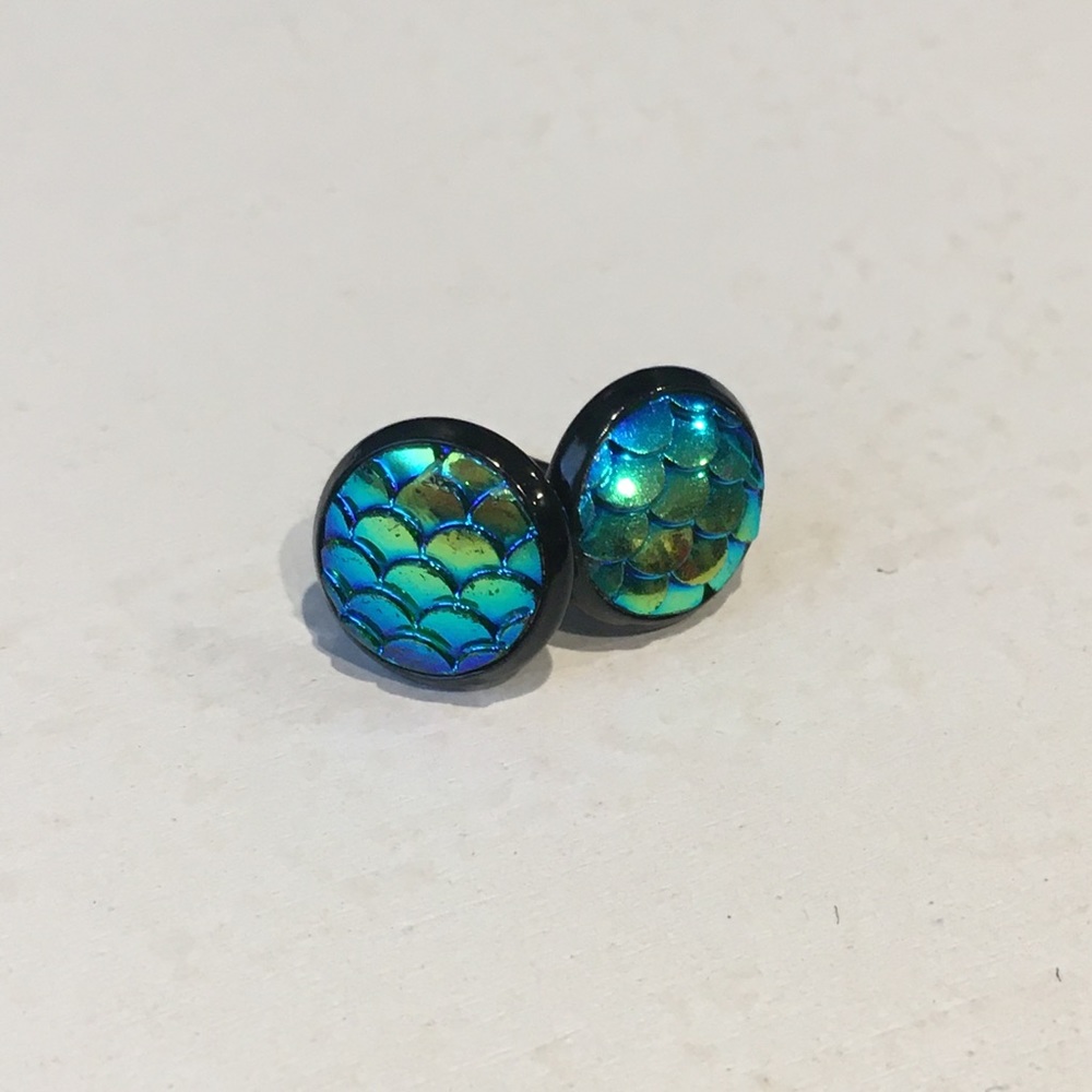 Mermaid earrings